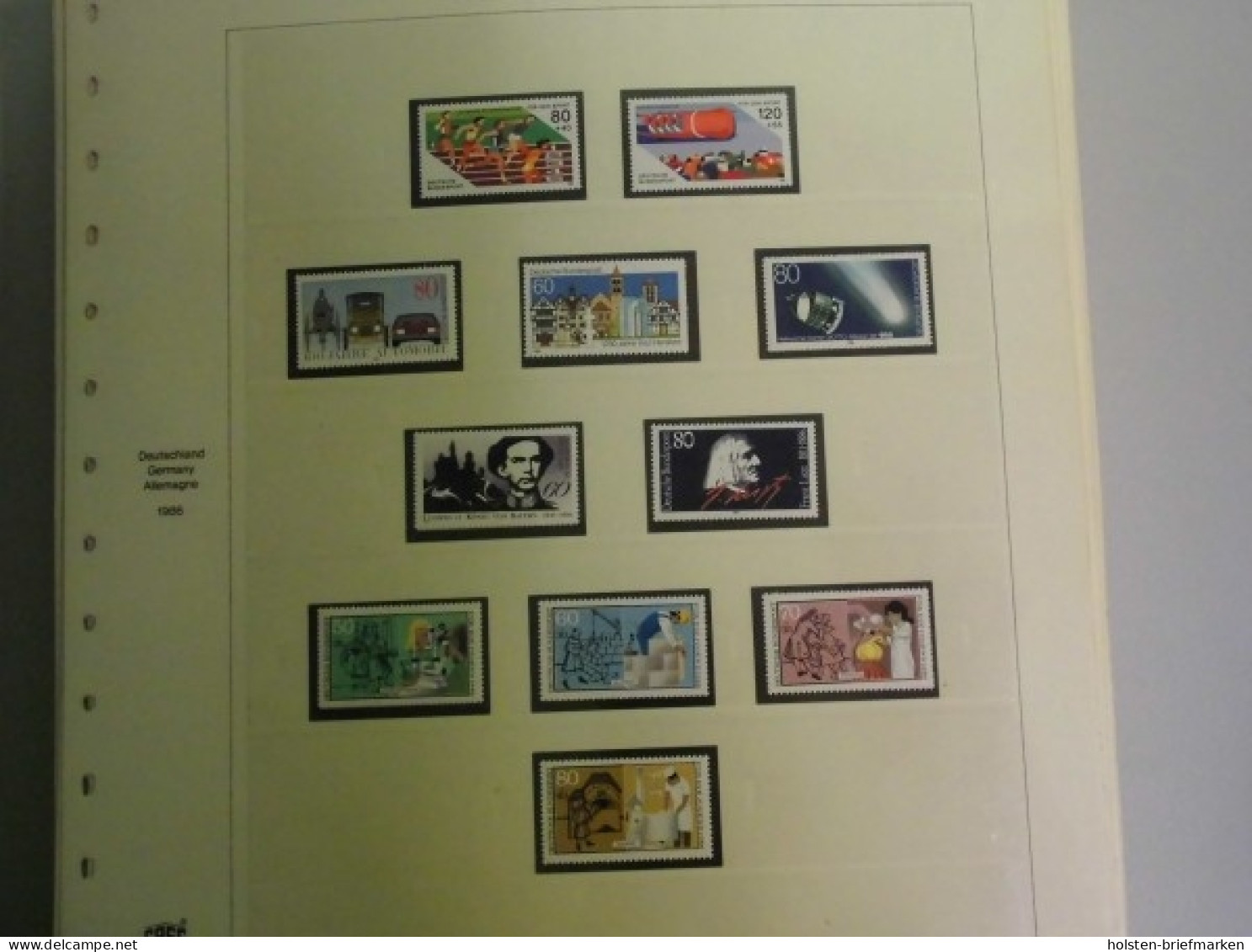 Deutschland (BRD) 1956-1997, postfrische Teilsammlung