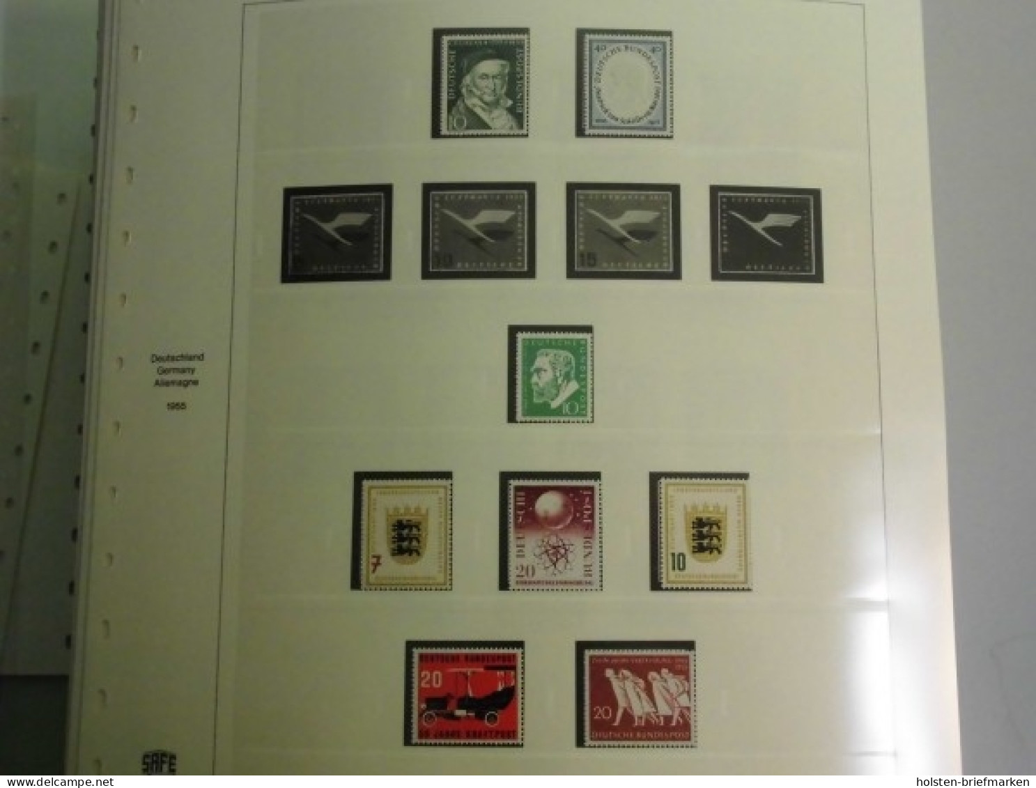 Deutschland (BRD) 1956-1997, postfrische Teilsammlung