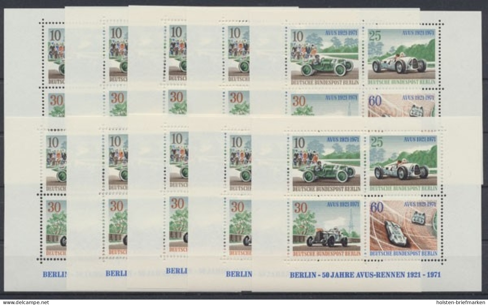 Berlin, MiNr. Block 3, 10 Stück, Postfrisch - Unused Stamps