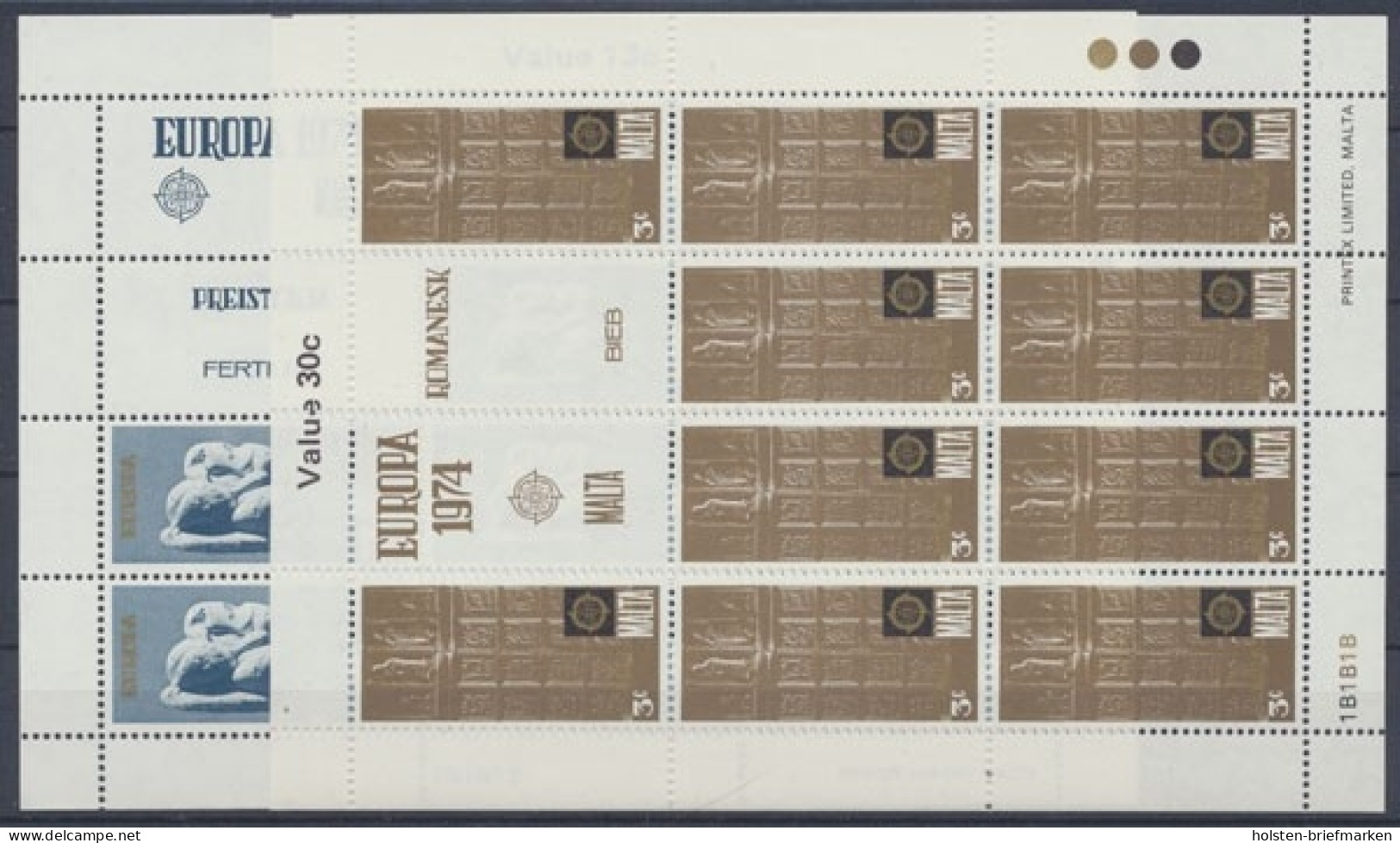Malta, MiNr. 493-496 KB, Postfrisch - Malte