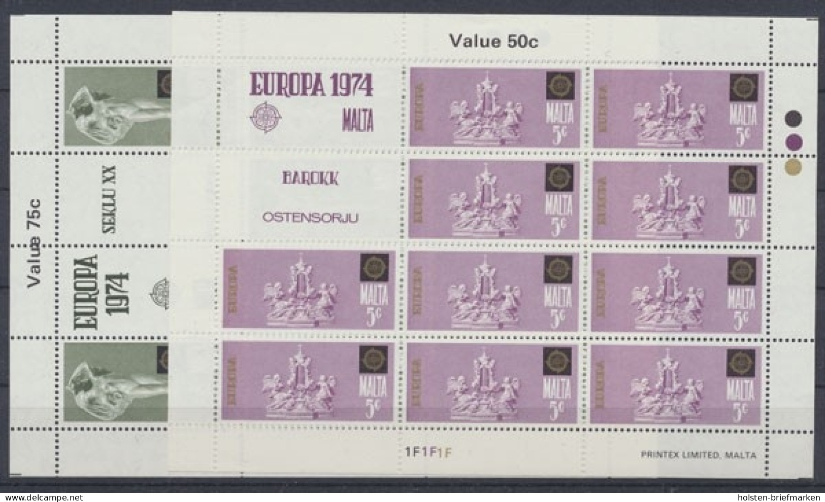 Malta, MiNr. 493-496 KB, Postfrisch - Malta