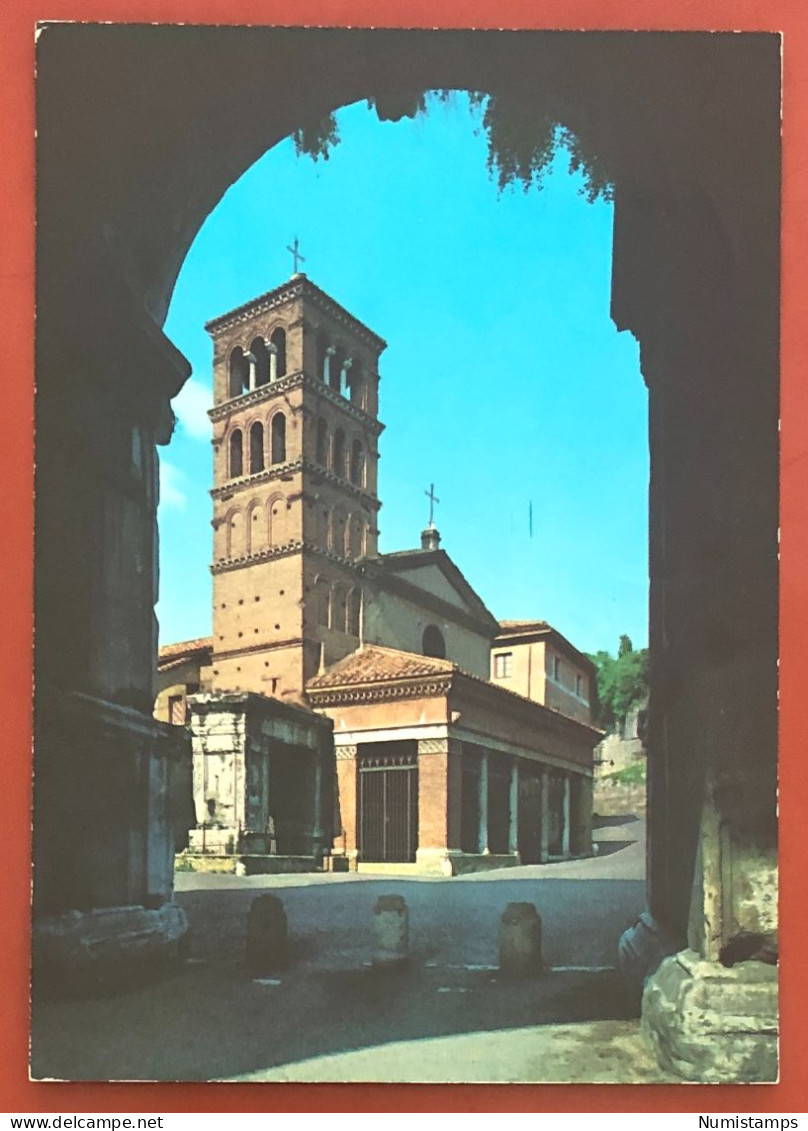 ROMA - St. George's Church At The Velabro - 1970 (c275) - Chiese