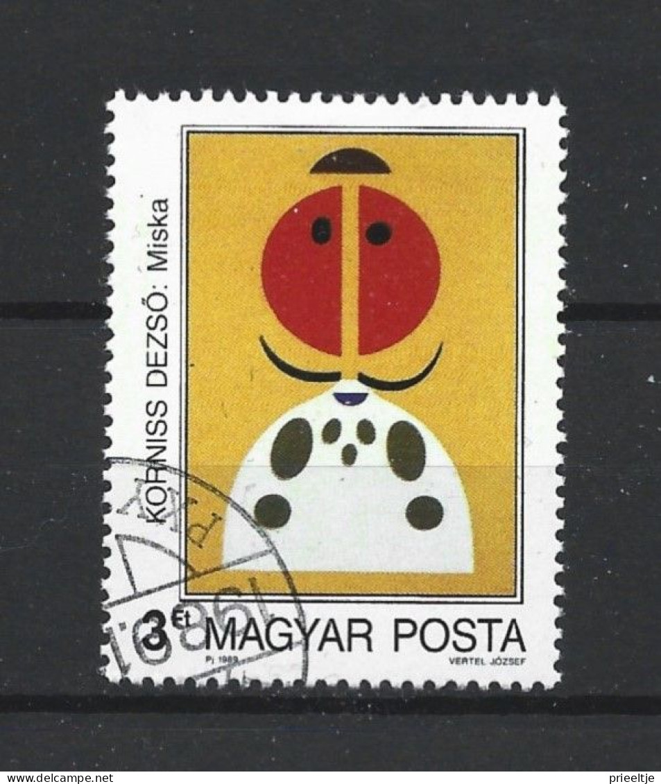 Hungary 1989 Modern Art Y.T. 3242 (0) - Used Stamps