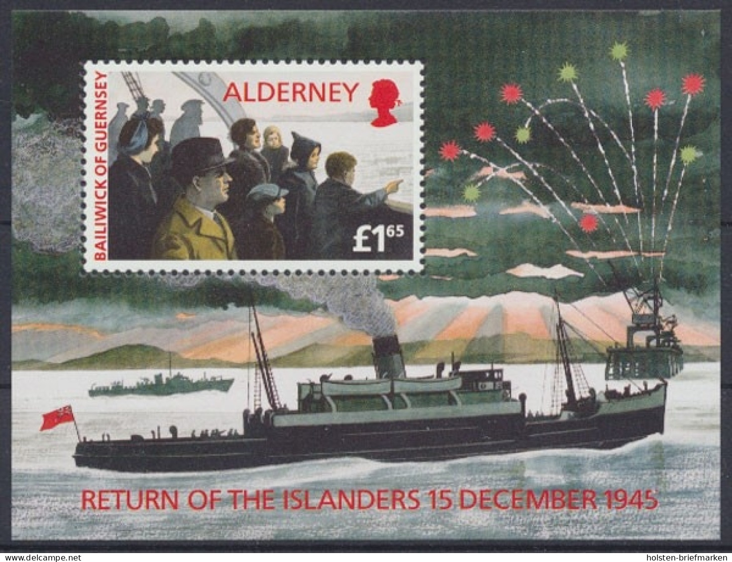 Alderney, MiNr. Block 1, Postfrisch - Alderney