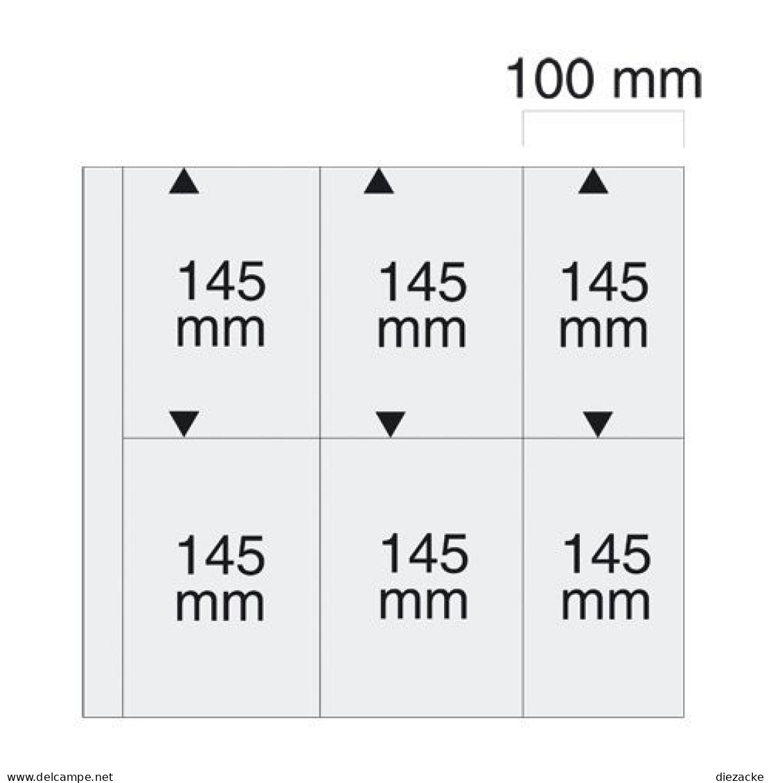 Safe Postkartenblätter Volltransparent Für Alte Karten, 5er Pack Nr. 6242 Neu ( - Other & Unclassified