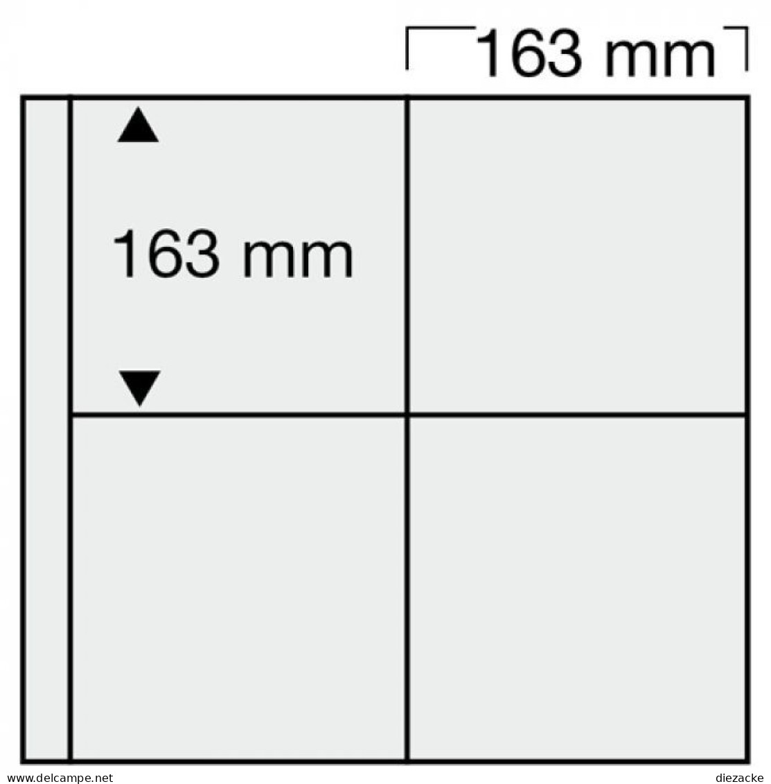 Safe Postkartenblätter Weiss Für Sonderformate, 5er Pack Nr. 6025 Neu ( - Otros & Sin Clasificación