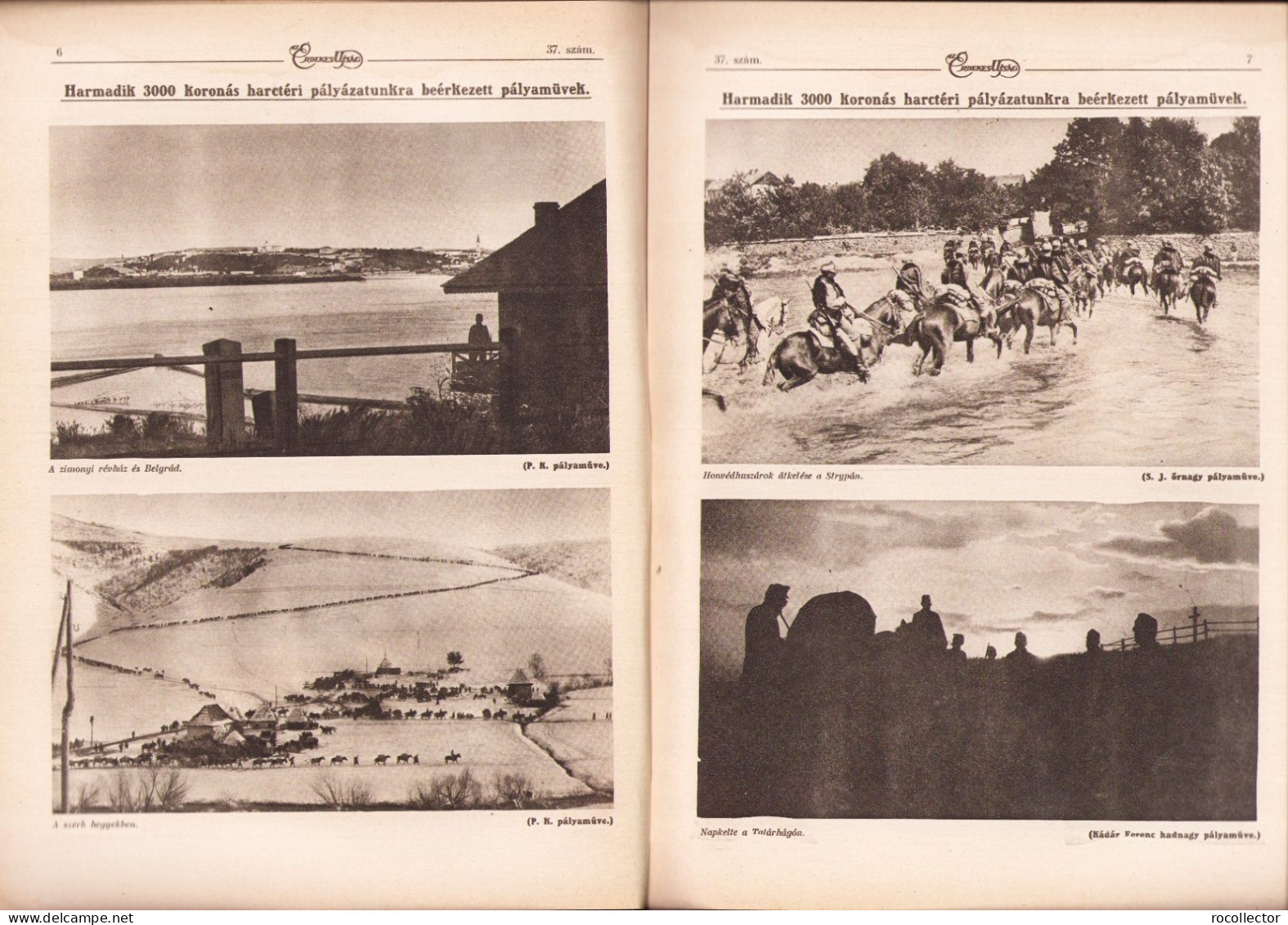 Az Érdekes Ujság 37/1916 Z479N - Geografia & Storia