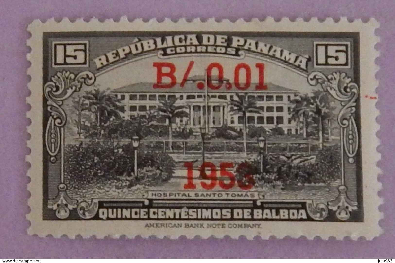 PANAMA YT 288 NEUF*MH "HOPITAL SAINT THOMAS' ANNÉE 1953 - Panamá