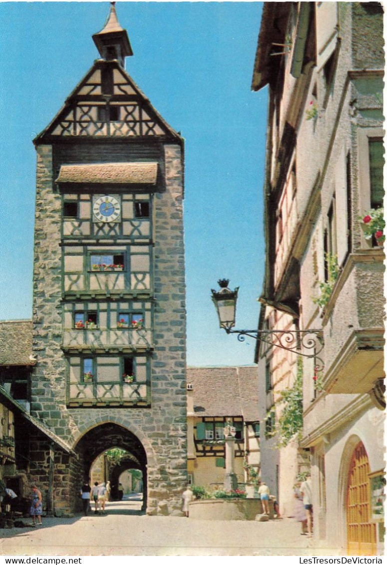 FRANCE - L'Alsace Pittoresque - 530 Riquewihr - Le Dolder Et La Fontaine Sinnbrunnen - Carte Postale Ancienne - Riquewihr