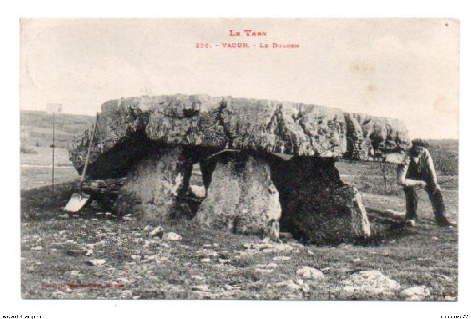 (81) 127, Vaour, Labouche 238, Le Dolmen - Vaour