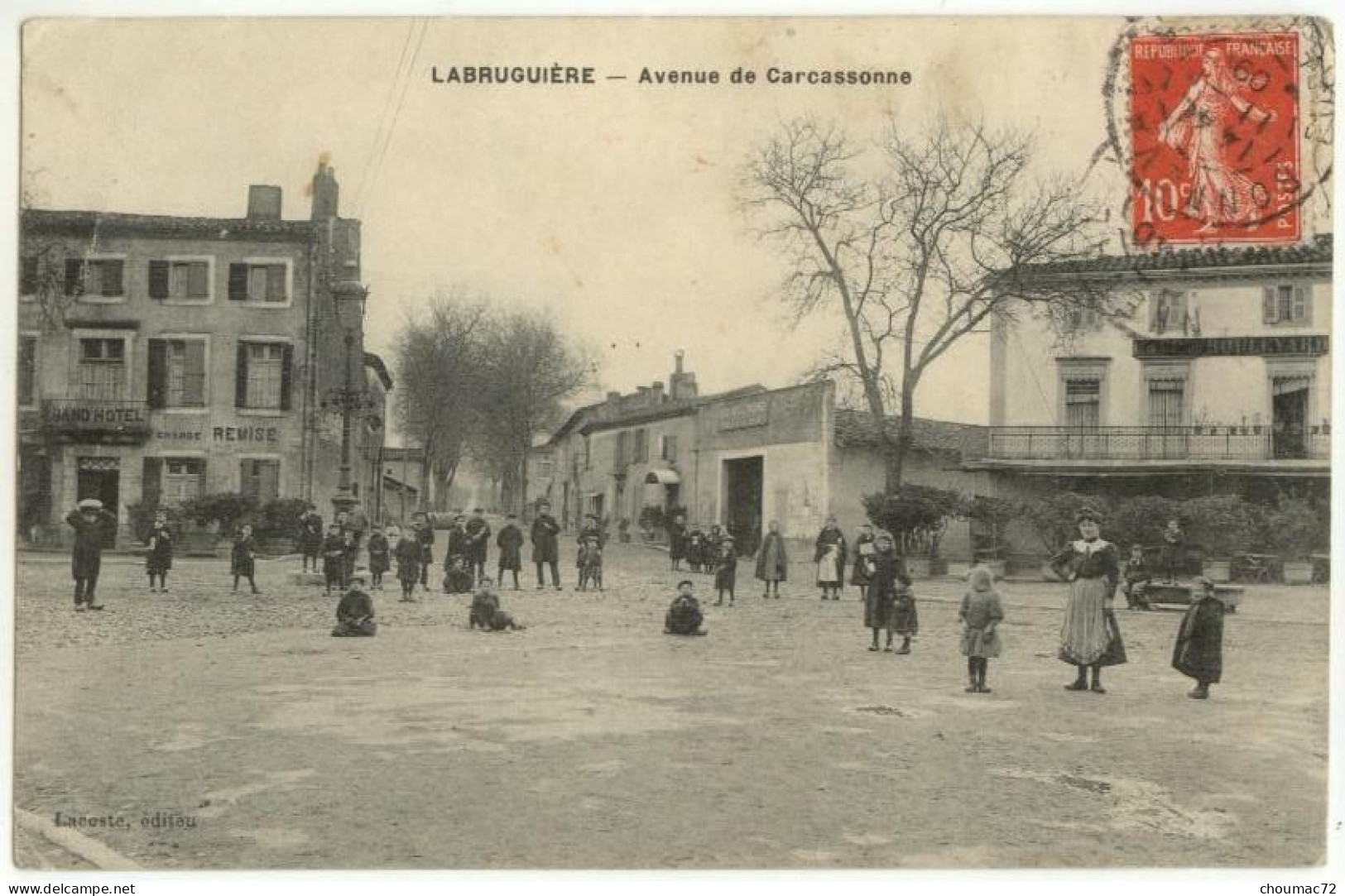 (81) 029, Labruguière, Lacoste, Avenue De Carcassonne (grand Hôtel), état - Labruguière