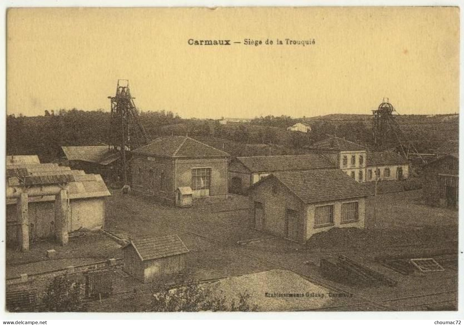 (81) 019, Carmaux, Thiriat Basuyau, Siège De La Trouquié - Carmaux