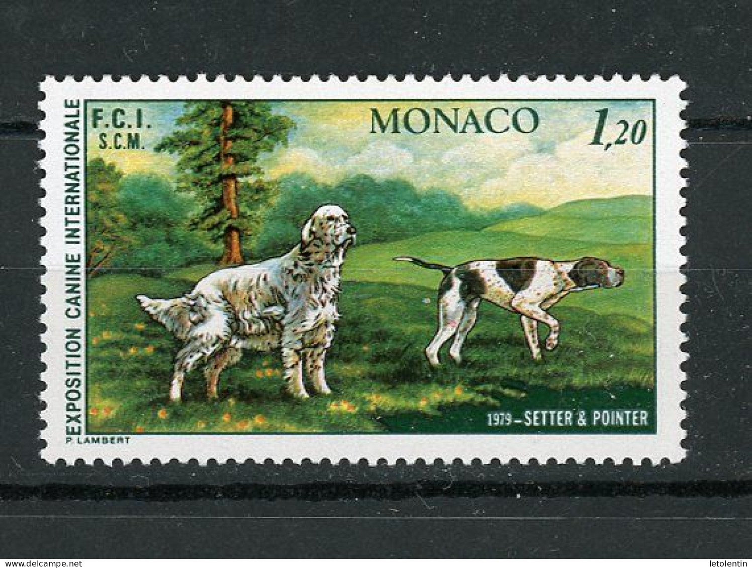 MONACO: EXPO CANINE - N° Yvert 1208** - Nuovi