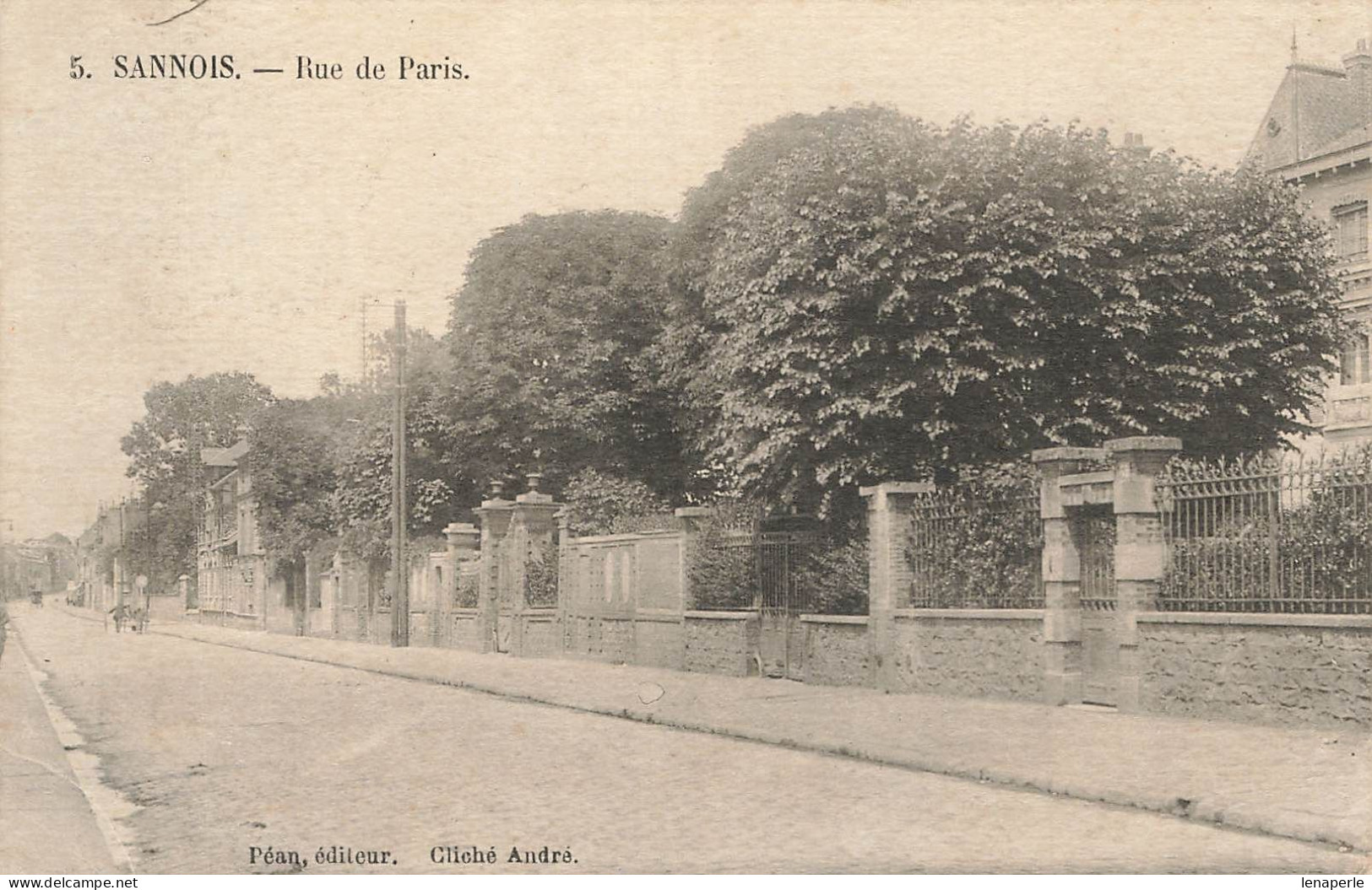 D4474 Sannois Rue De Paris - Sannois