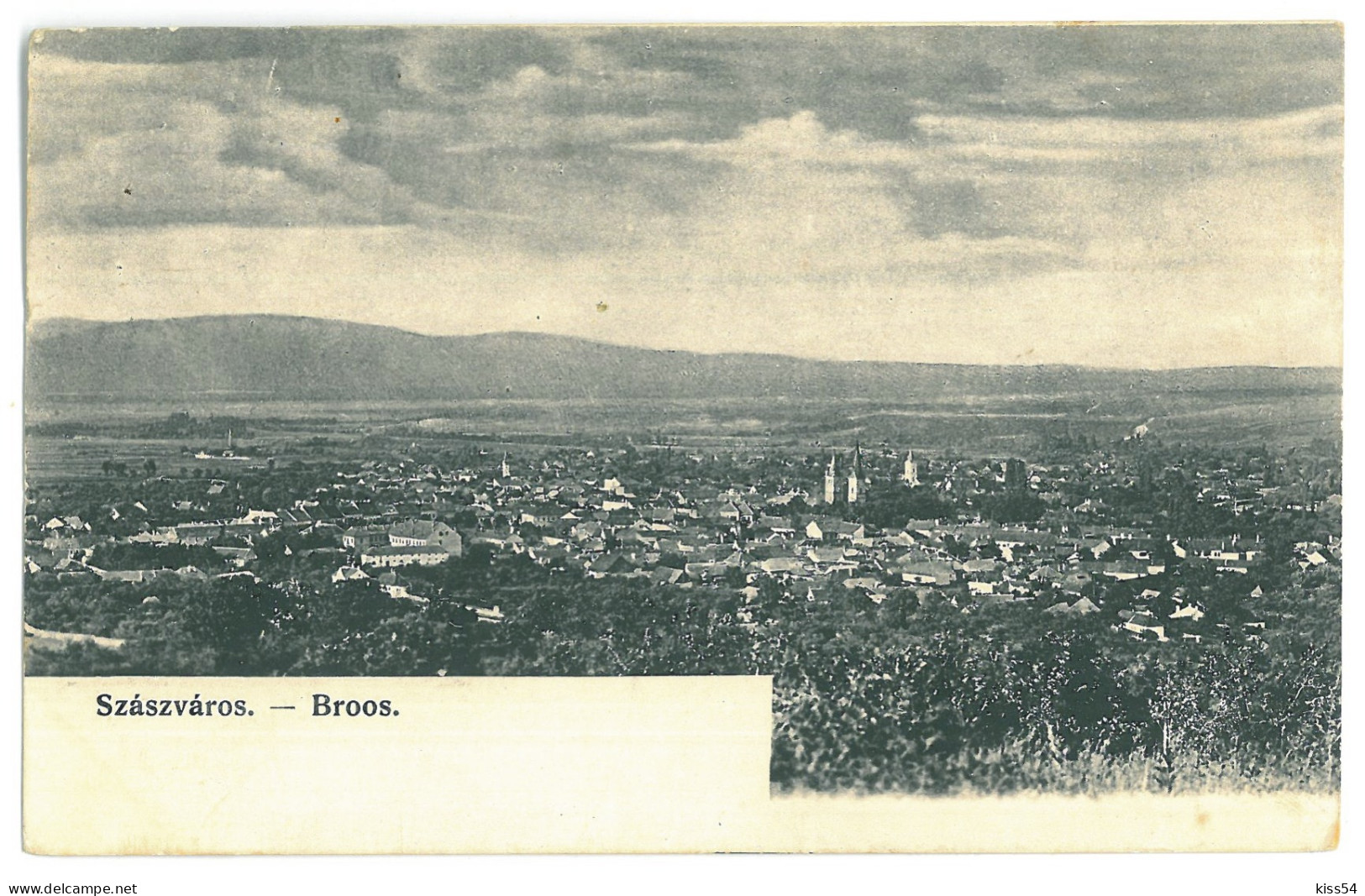 RO 35 - 23263 ORASTIE, Hunedoara, Panorama,  Romania - Old Postcard - Used - 1907 - Rumänien