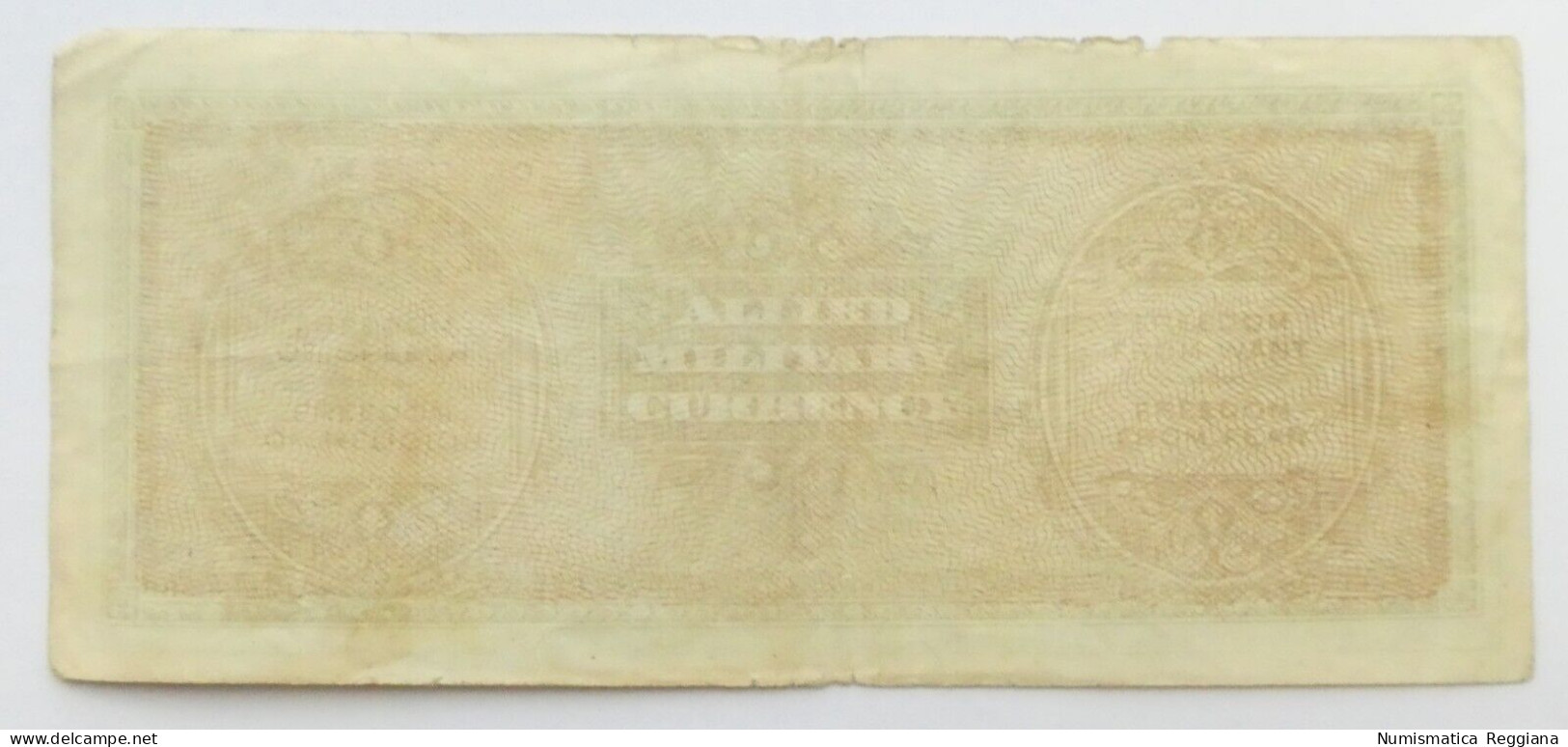 Allied Military Currency - 500 Lire Serie 1943 Bilingue Occupazione Militare - Otros & Sin Clasificación