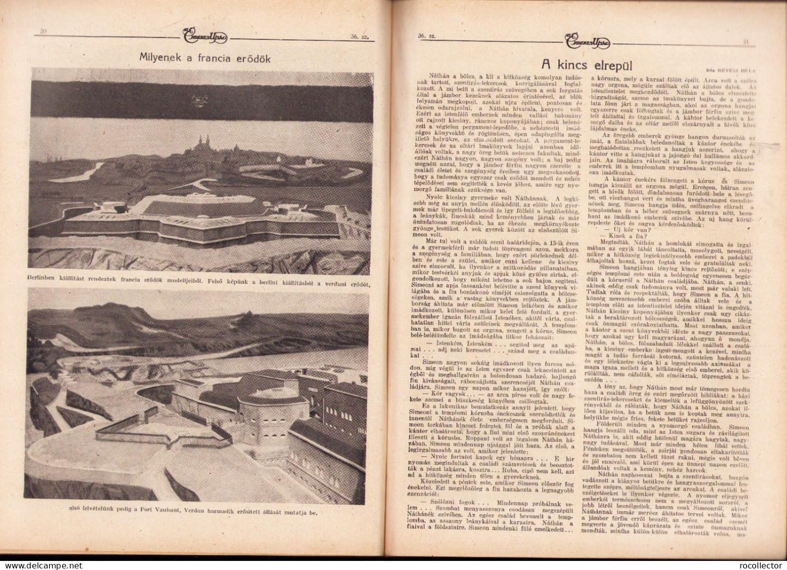 Az Érdekes Ujság 36/1916 Z478N - Geografia & Storia