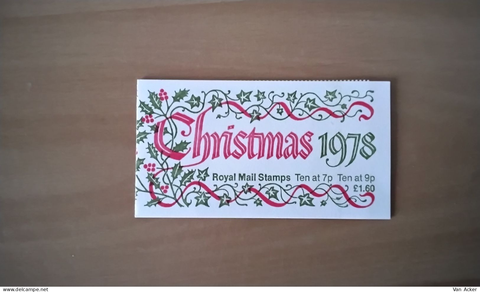 United Kingdom Mi.MH43 ** Christmas 1978 - Carnets