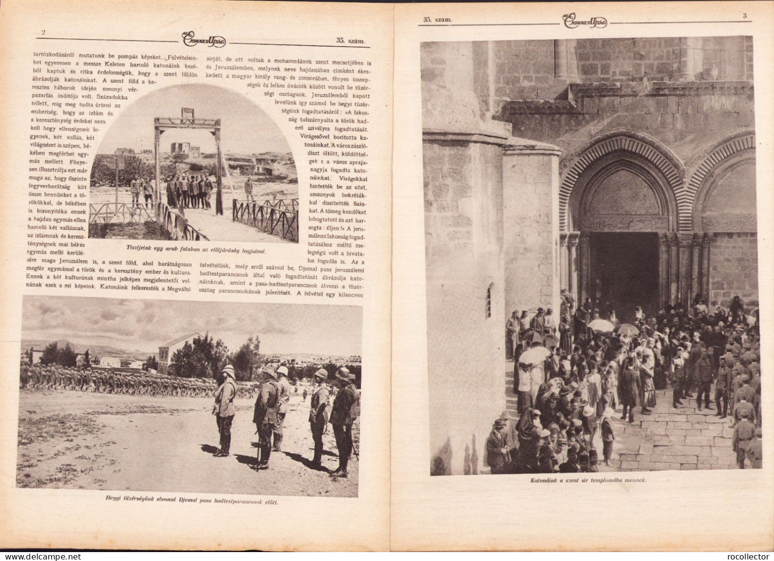 Az Érdekes Ujság 35/1916 Z477N - Géographie & Histoire