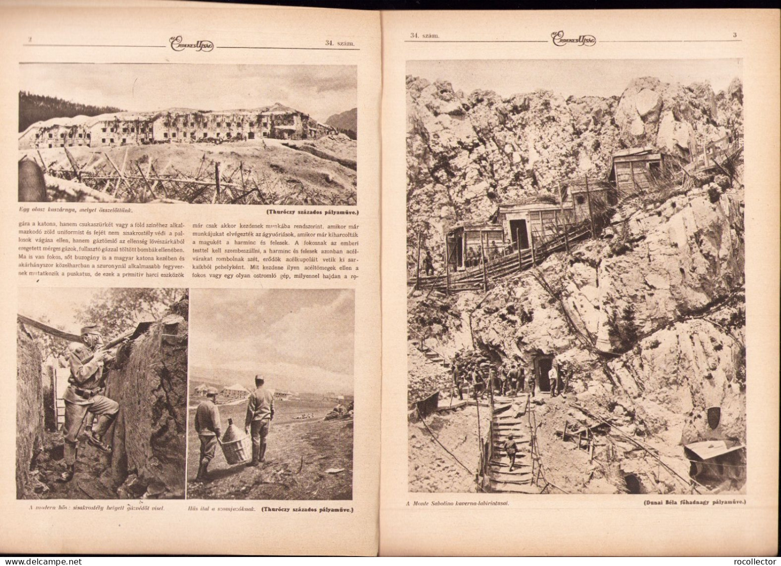 Az Érdekes Ujság 34/1916 Z476N - Aardrijkskunde & Geschiedenis