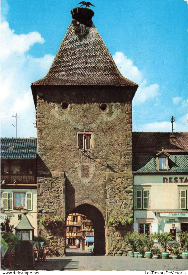FRANCE - Turckheim (Haut Rhin) - Vue Générale - Vue Sur La Porte De France - Face à L'entrée - Carte Postale Ancienne - Turckheim