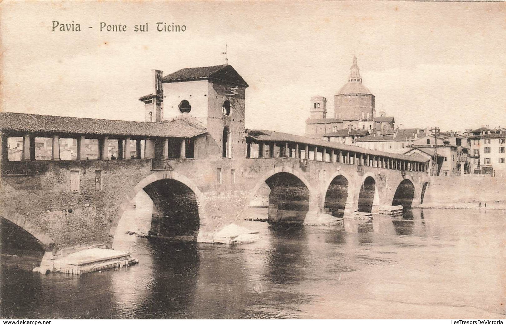 ITALIE - Pavia - Ponte Sul Ticino - Carte Postale Ancienne - Pavia