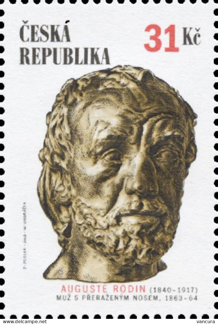 322 Czech Republic A. Rodin 2002 - Escultura