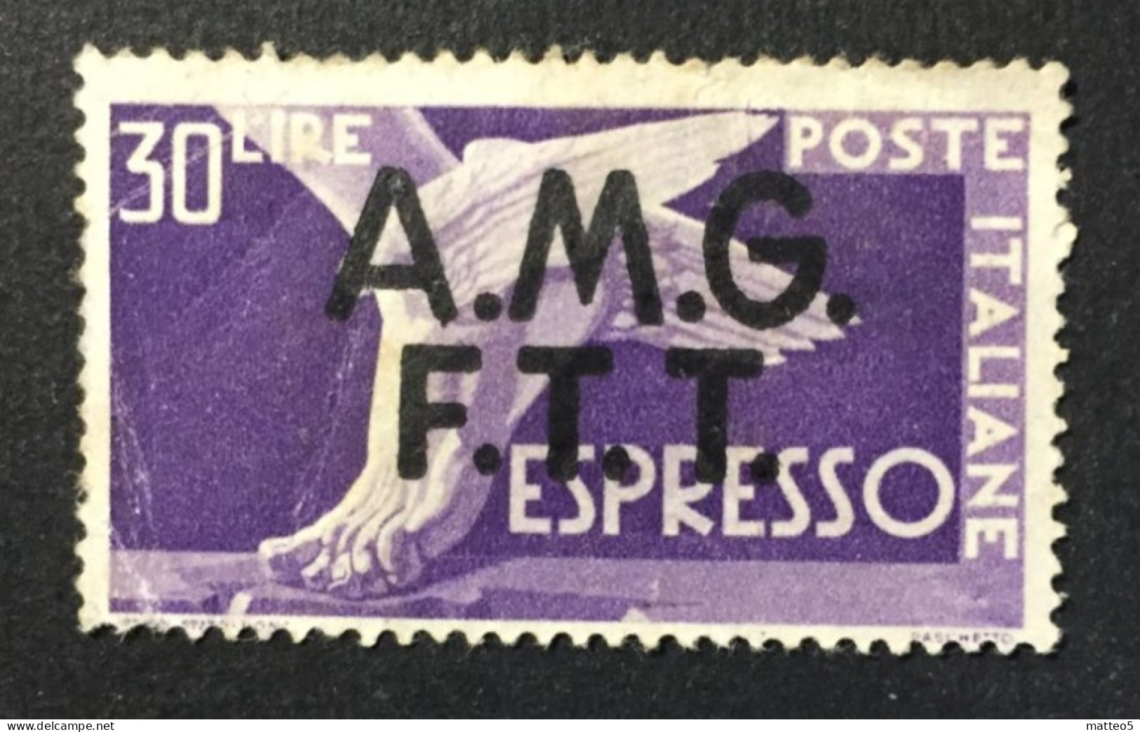 1947 - Italia Trieste AMG-FTT - Espresso Lire 30 - Nuovo - A1 - Ungebraucht