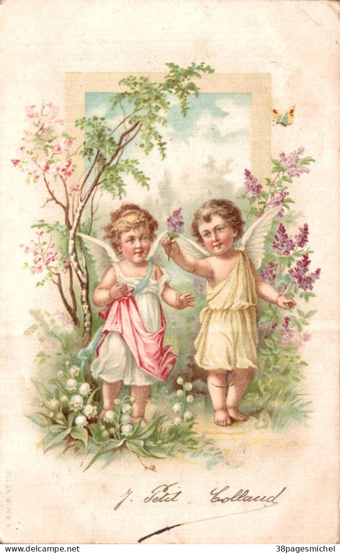 K2803 - Illustrateur - Enfants - Anges - Angeli