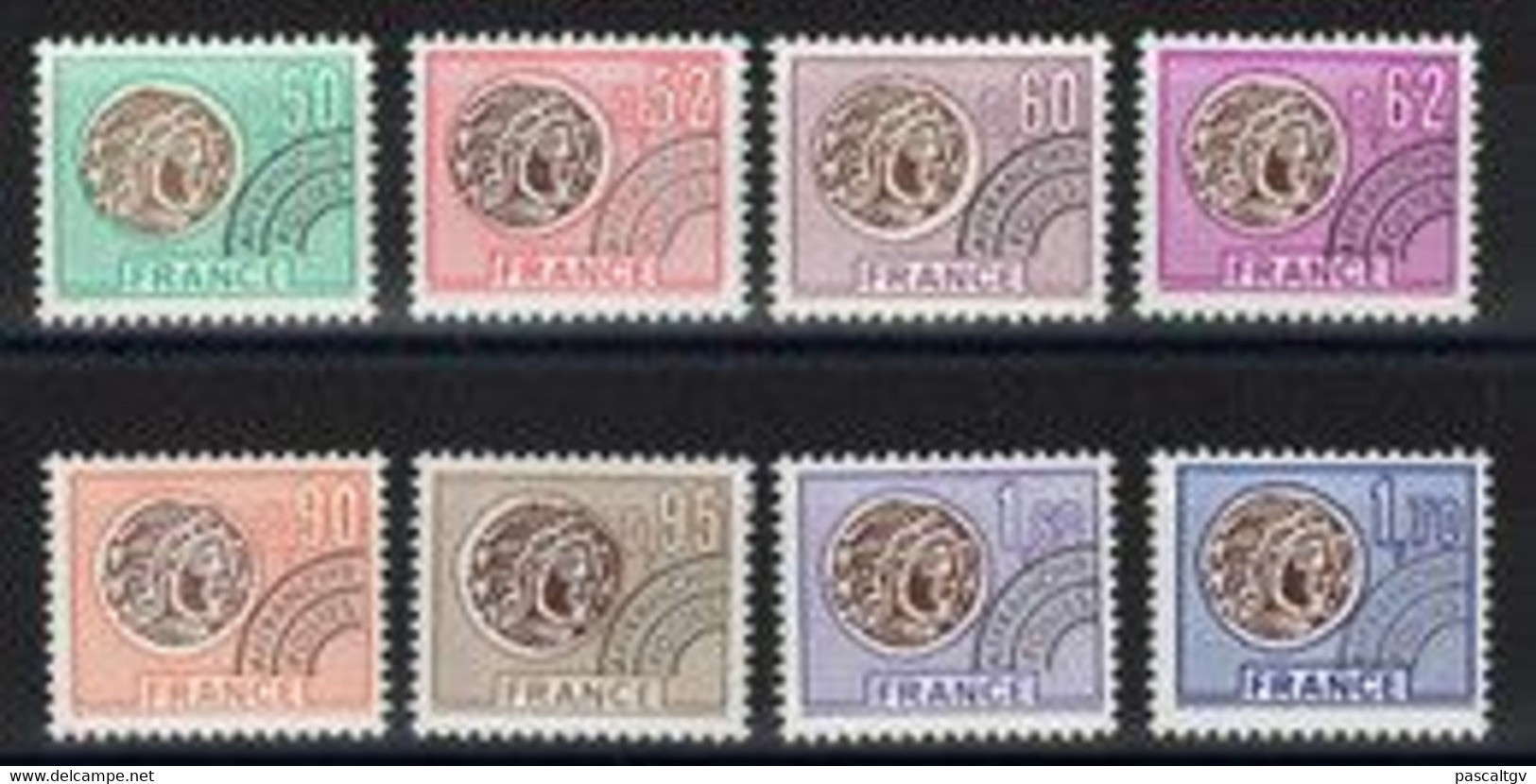 Préo - 1976 - Série N°138 à 145 ** (cote 15.00) - 1964-1988