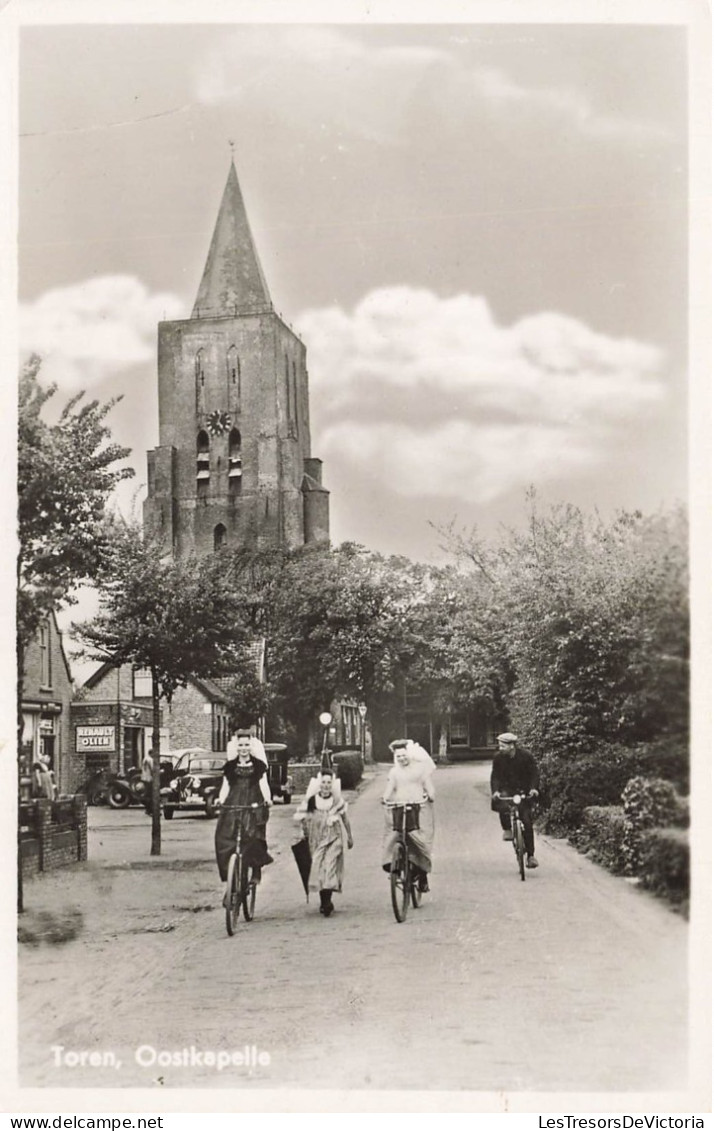 PAYS BAS - Oostkapelle - Toren - Animé - Carte Postale Ancienne - Andere & Zonder Classificatie
