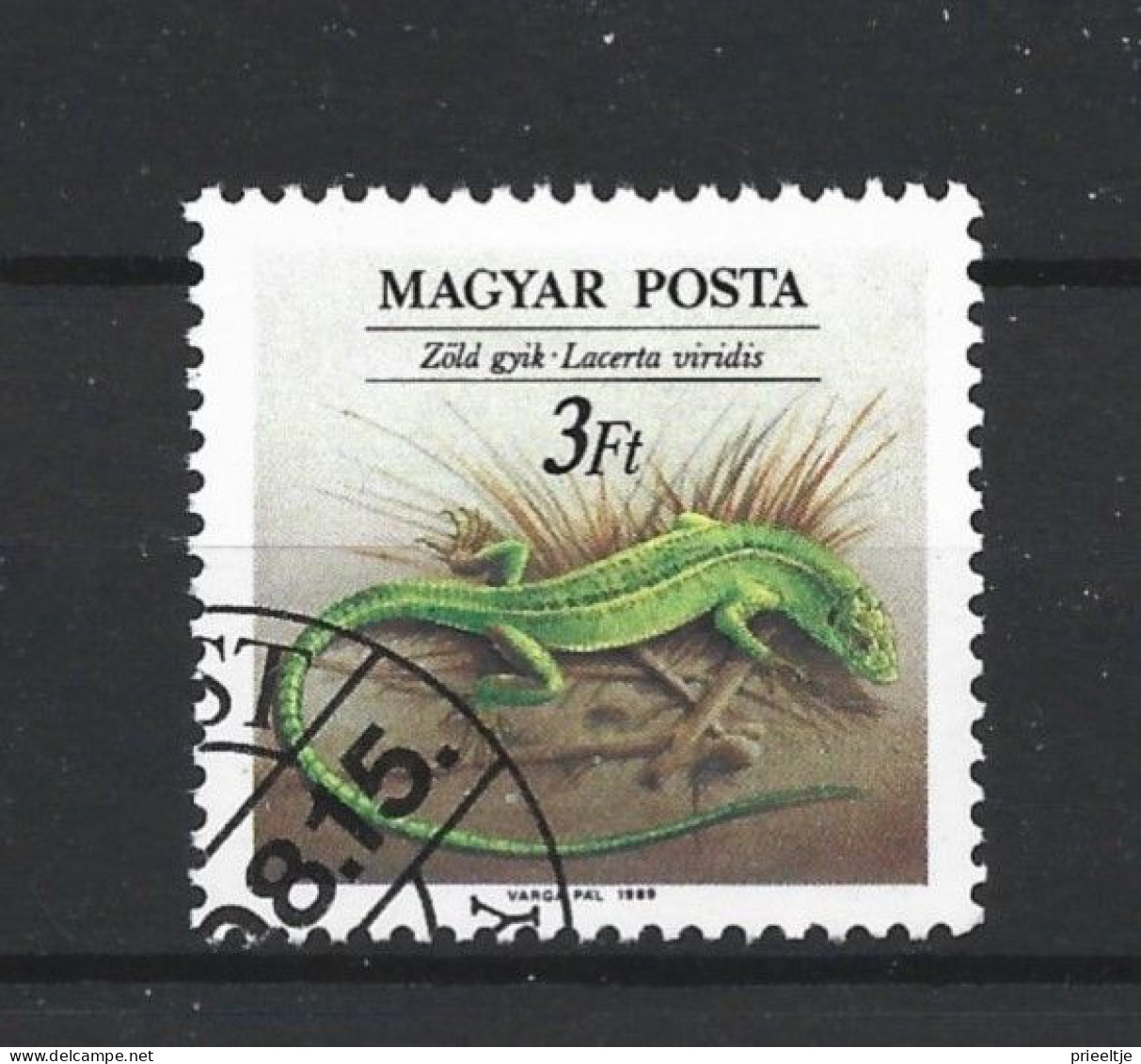 Hungary 1989 Reptile Y.T. 3225 (0) - Used Stamps