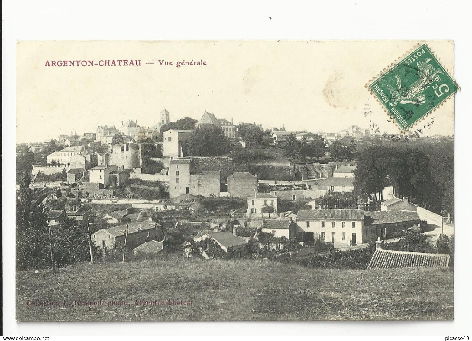 Deux Sevres , Argenton Chateau, Vue Générale - Argenton Chateau