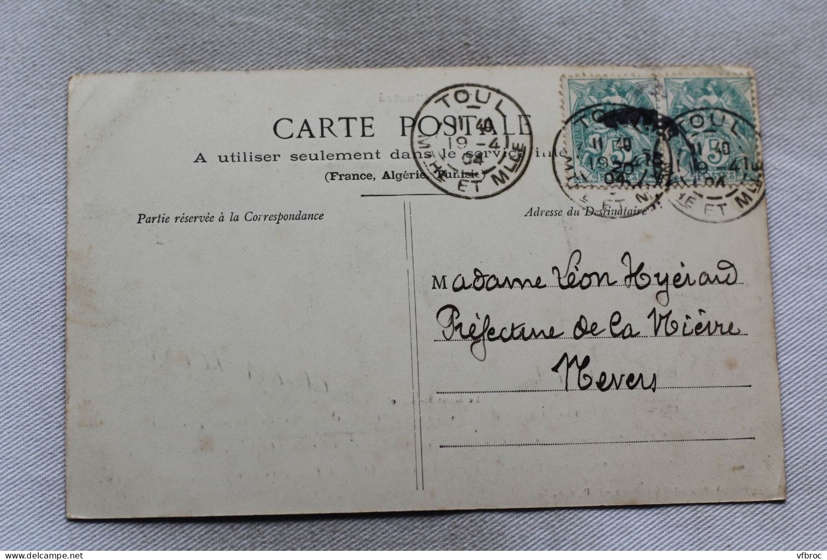 M941, Cpa 1904, Toul, Le Mont Saint Michel, Meurthe Et Moselle 54 - Toul