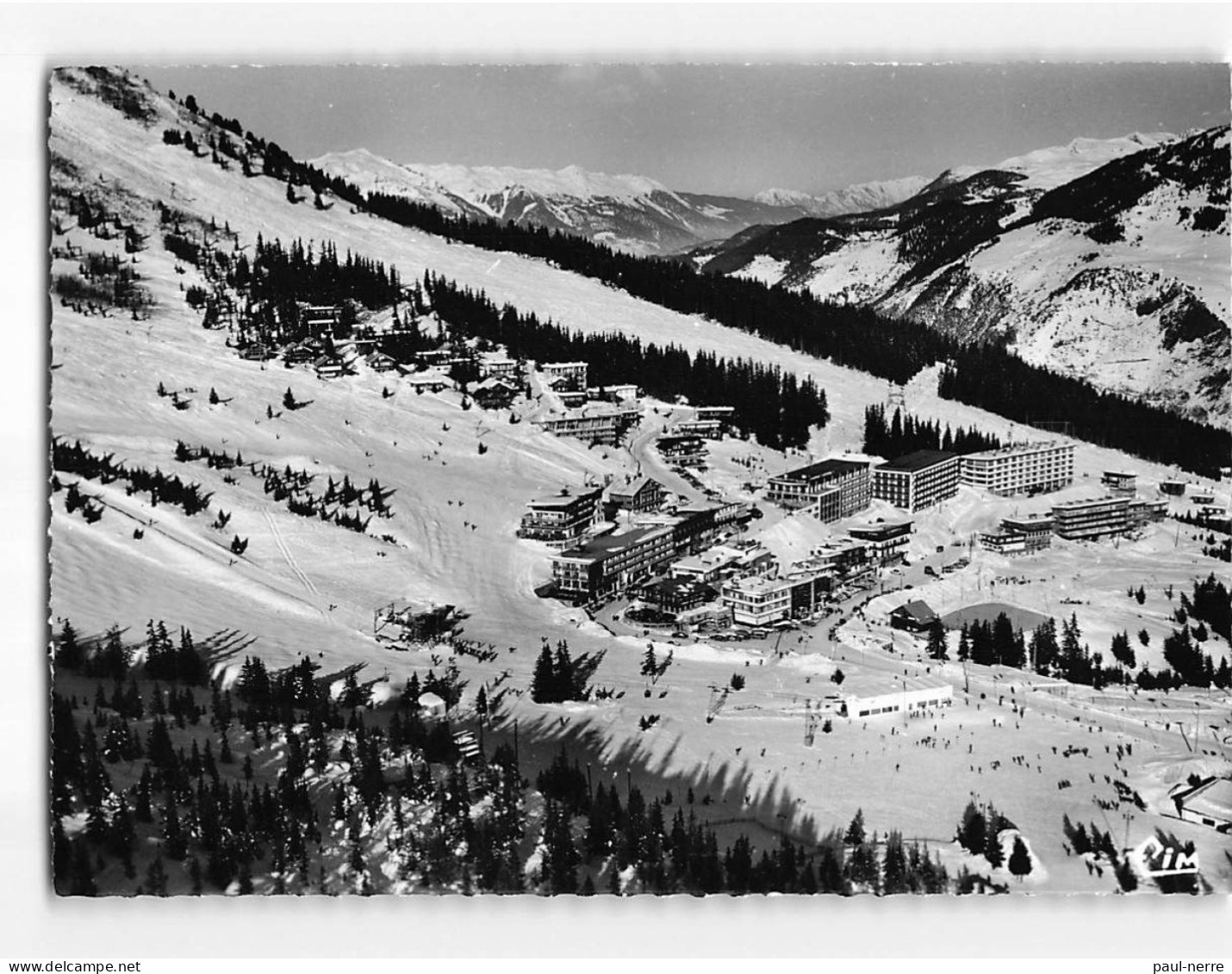 COURCHEVEL : Station De Sports D'hiver, Quartier Du Plautret, Arrivée Des Pistes De La Loze - Très Bon état - Courchevel