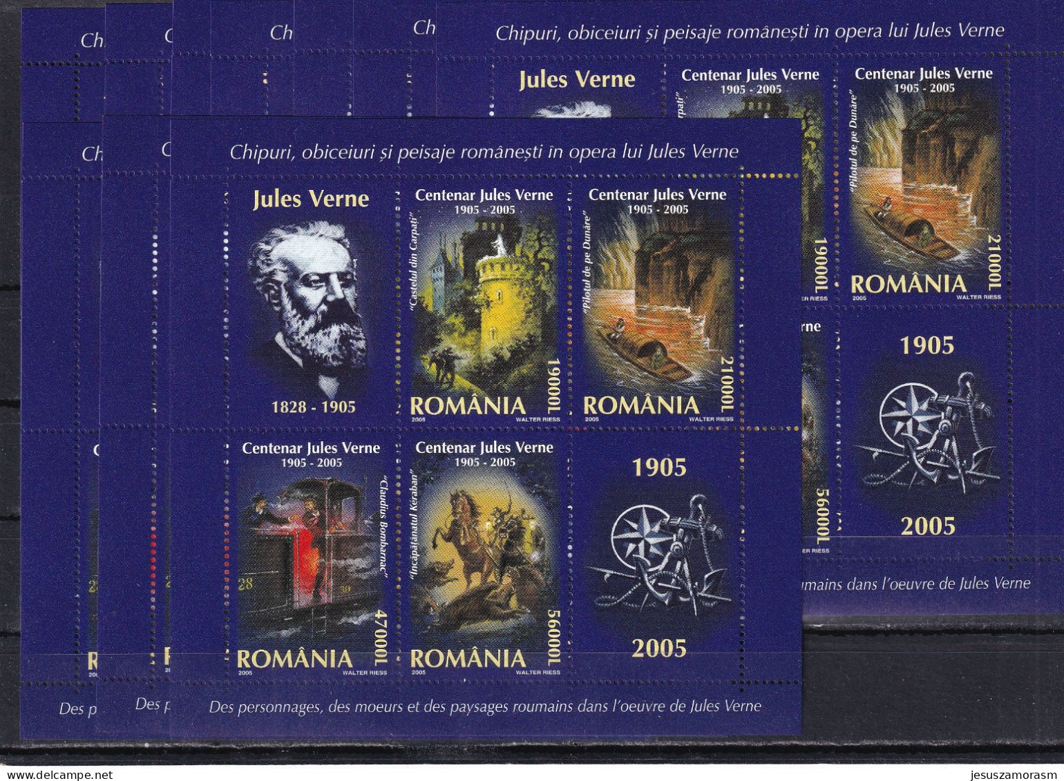 Rumania Hb 286 - 10 Hojas - Blocks & Sheetlets