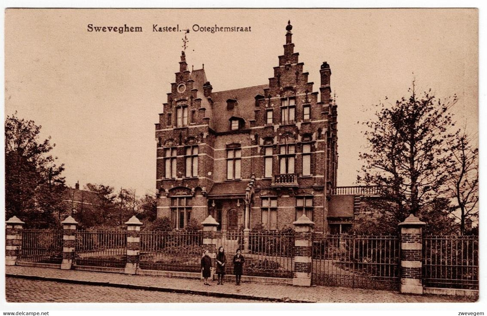 SWEVEGHEM - Kasteel .- Ooteghemstraat - Zwevegem