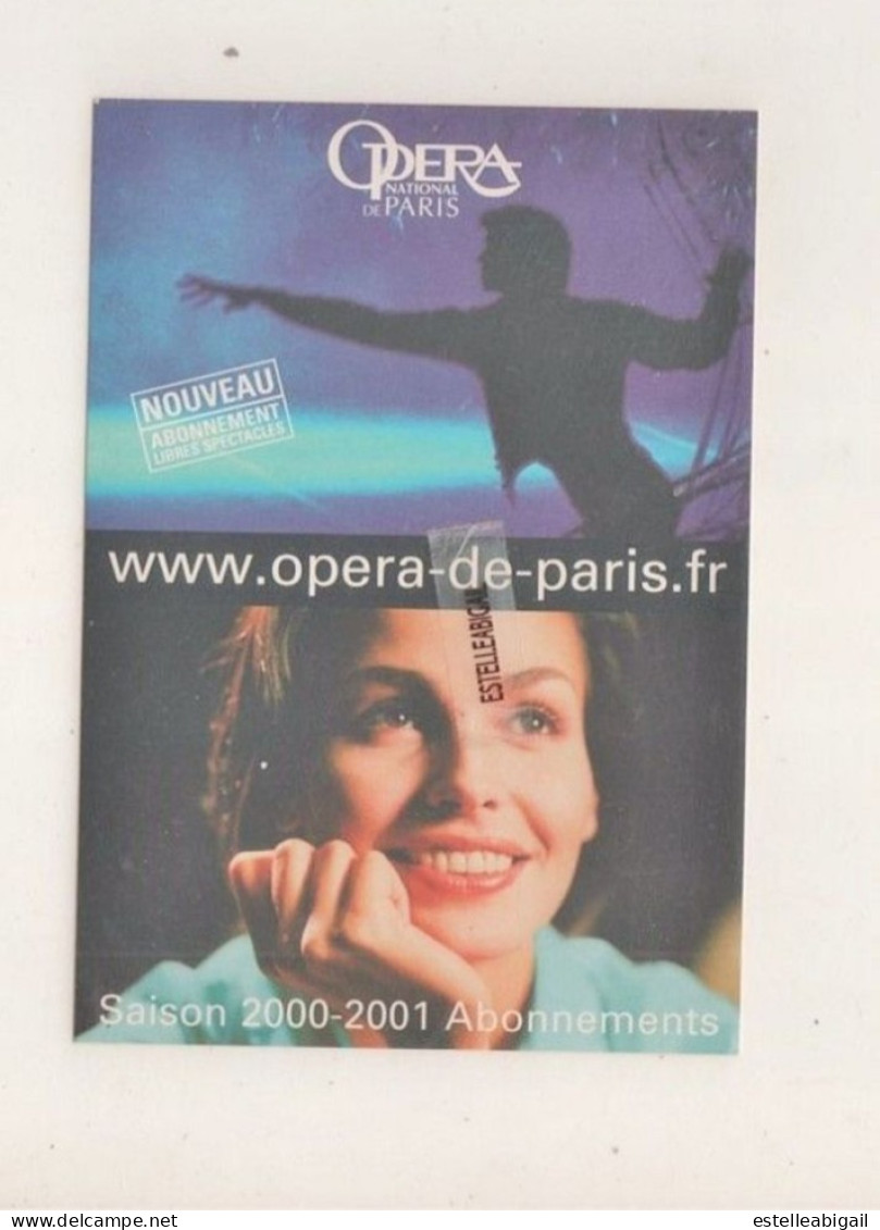 Opera De Paris - Werbepostkarten