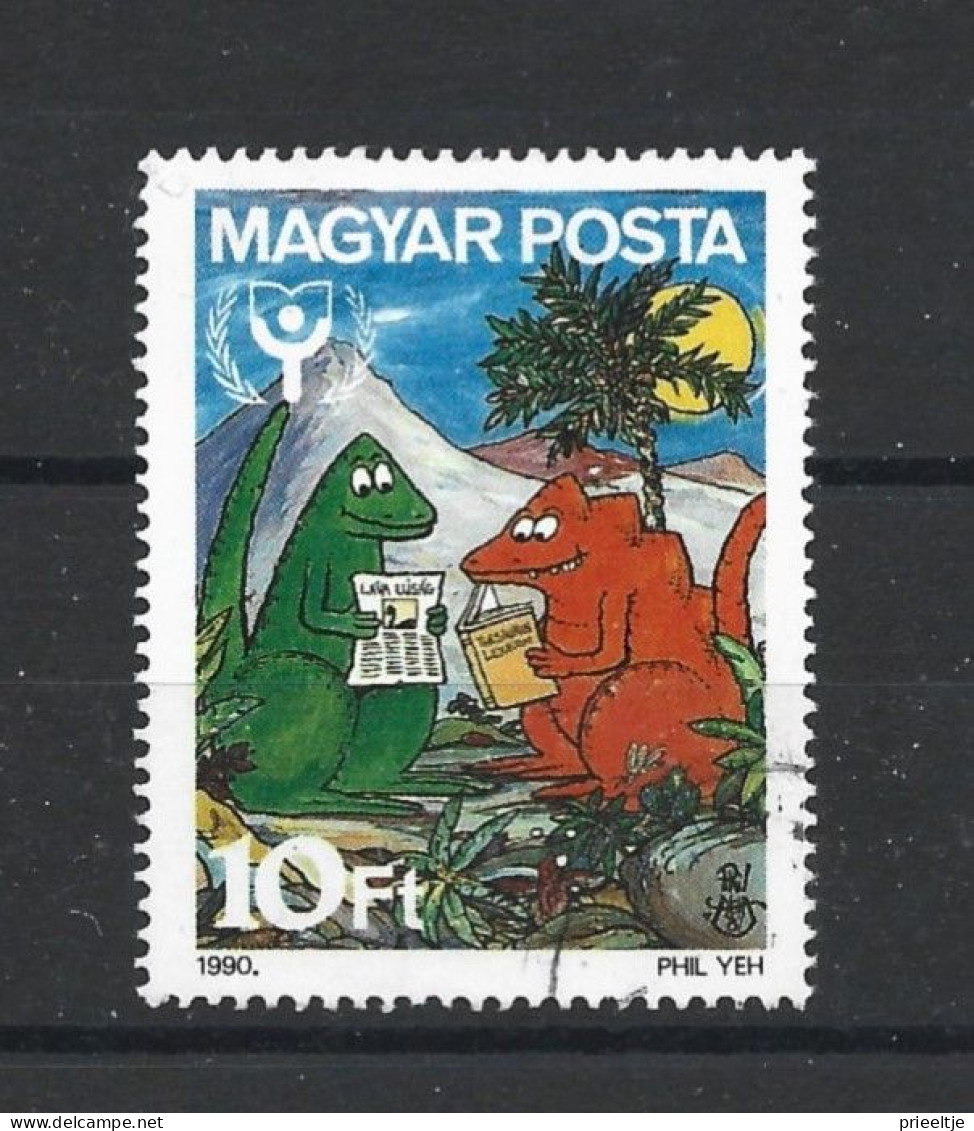 Hungary 1990 Int. Year Of Literacy Y.T. 3299 (0) - Gebruikt