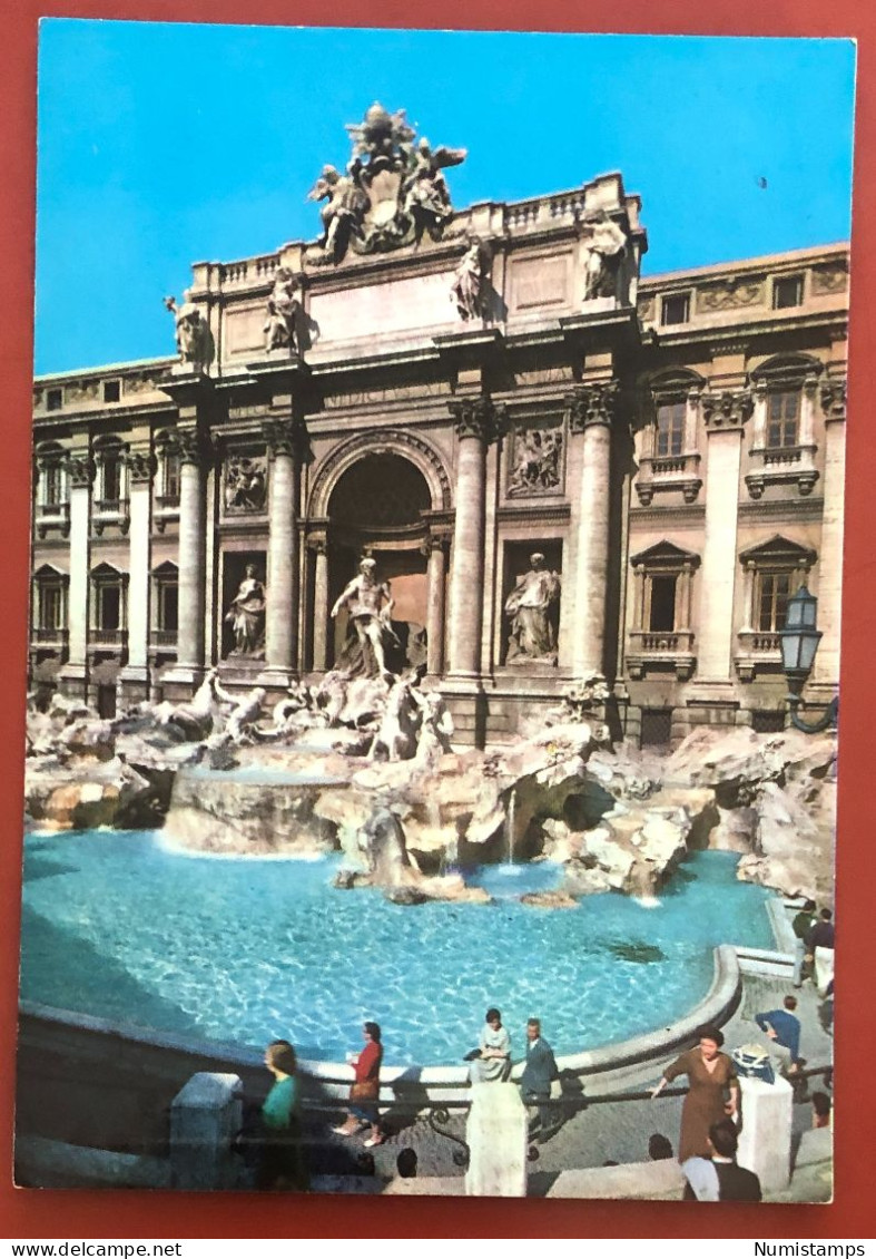 ROMA - La Fontaine De Trevi - 1969 (c280) - Fontana Di Trevi