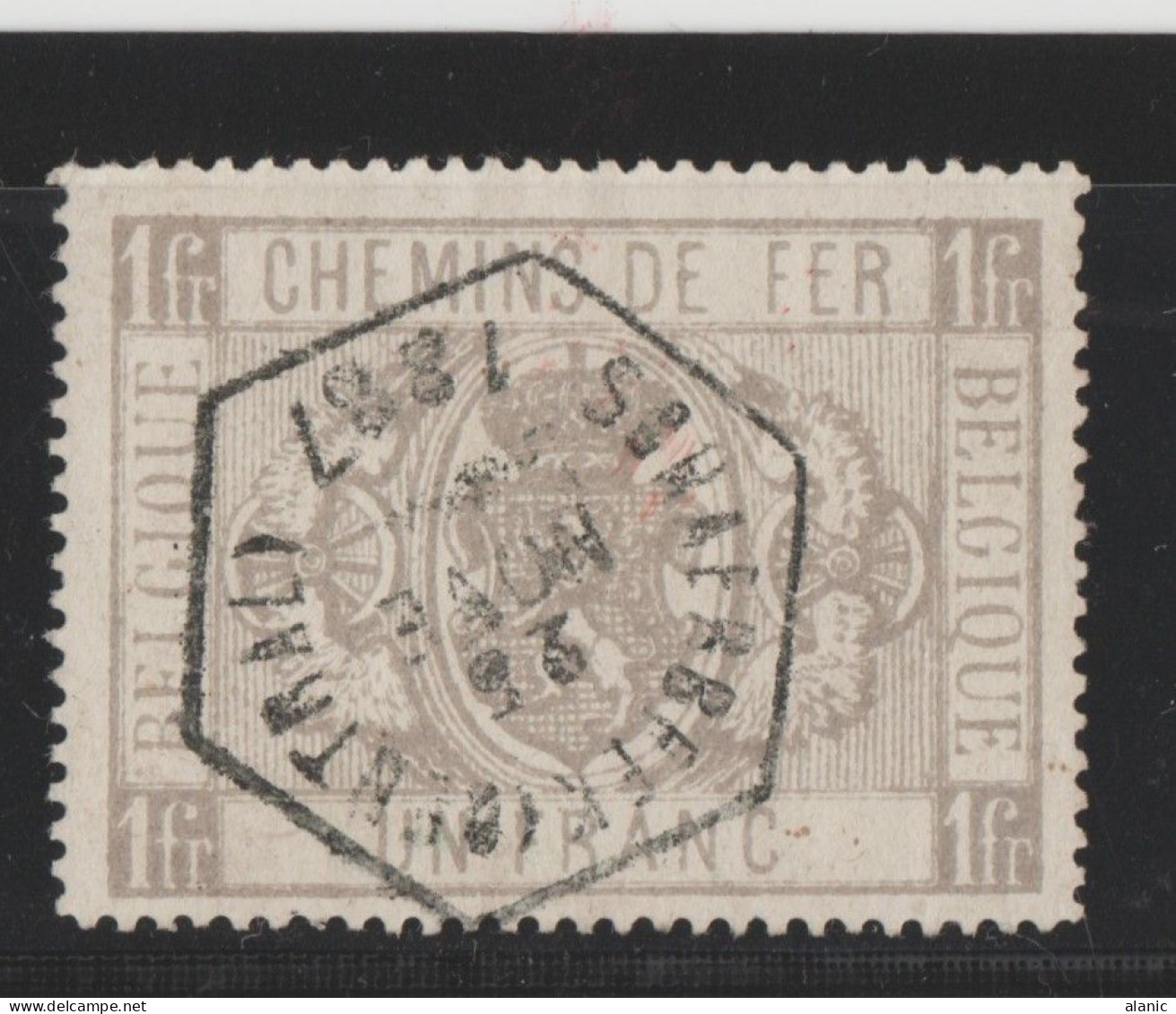 BELGIQUE Timbres Pour Colis Postaux  N° 6 OBLITERE 25 NOV 1887 - Afgestempeld