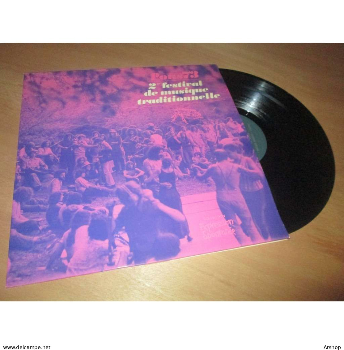 CLAUDE LEFEBVRE / PHIL FROMONT / ROGER SIFFER & Pons 73 FESTIVAL FOLK - EXPRESSION SPONTANEE N°13 - 1973 - Country & Folk