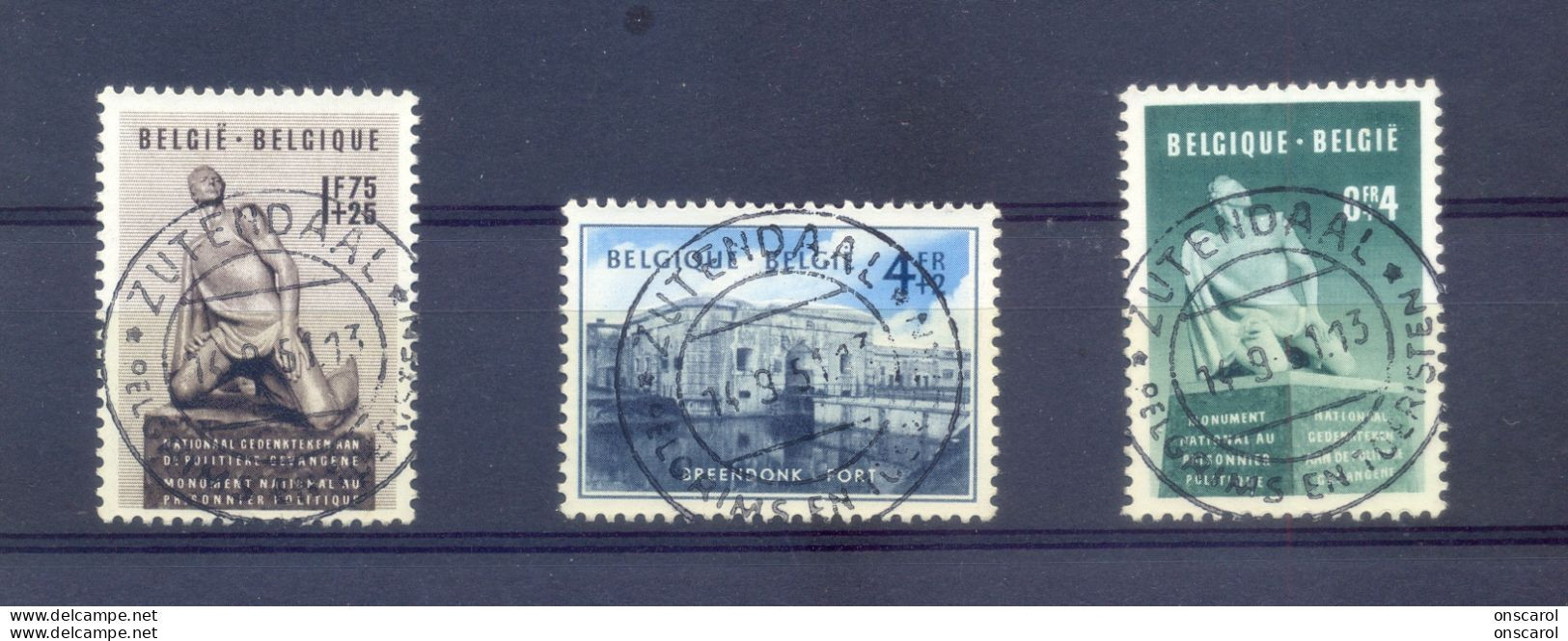 Nr.860/862 Prachtig Gestempeld Zutendaal - Used Stamps