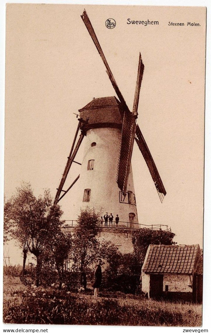 SWEVEGHEM.- Steenen  Molen. - Zwevegem