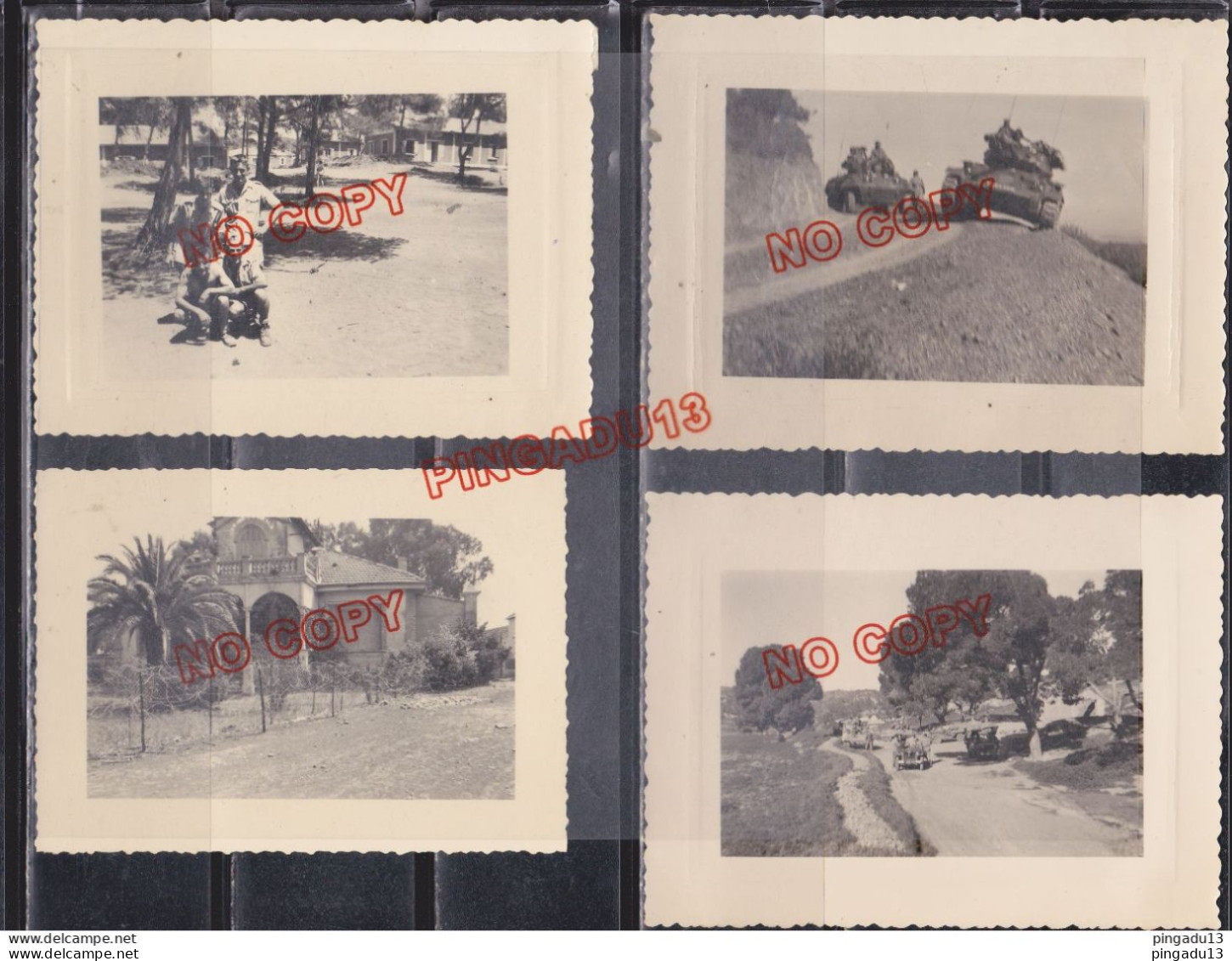 Fixe Guerre Algérie Archive Appelé Bouira 19 E RCC Chasseur à Cheval Années 1957-1958 Lot 36 Photos - Guerre, Militaire