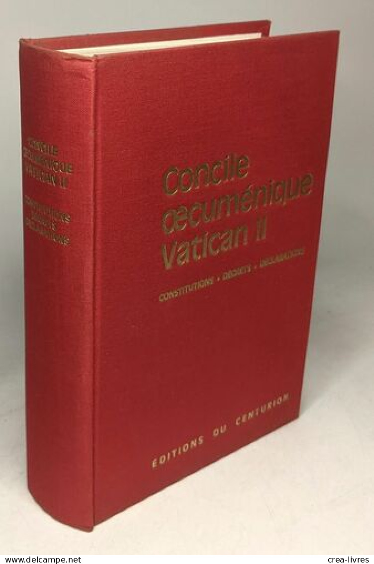 Concile Oecumenique Vatican II : Constitutions Décrets Déclarations Messages - Religion