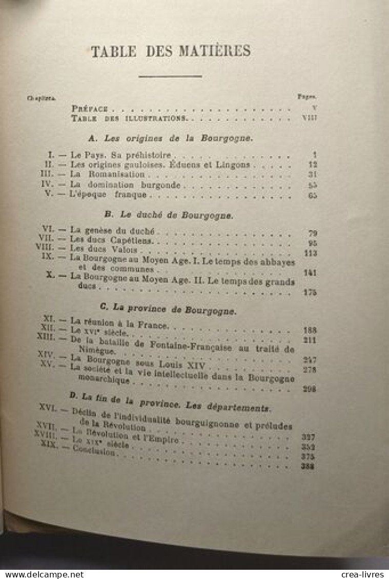 Histoire De Bourgogne - Autres & Non Classés