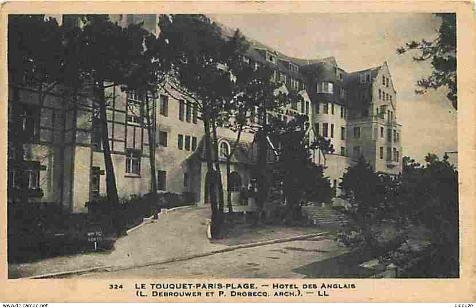 62 - Le Touquet - Paris Plage - Hotel Des Anglais - CPA - Voir Scans Recto-Verso - Le Touquet