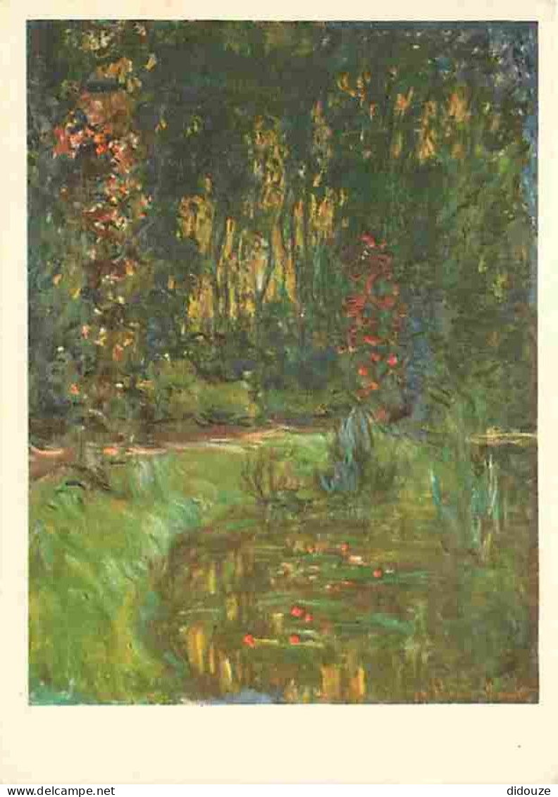 Art - Peinture - Claude Monet - Le Jardin De Givemy - Carte De La Loterie Nationale - Les Chefs D'oeuvre Du Musée De Gre - Pintura & Cuadros