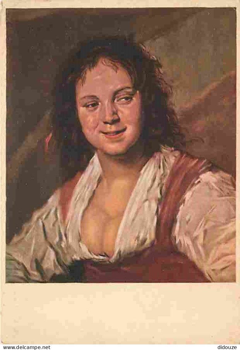 Art - Peinture - Frans Hals - La Bohémienne - Musée Du Louvres De Paris - CPM - Voir Scans Recto-Verso - Peintures & Tableaux